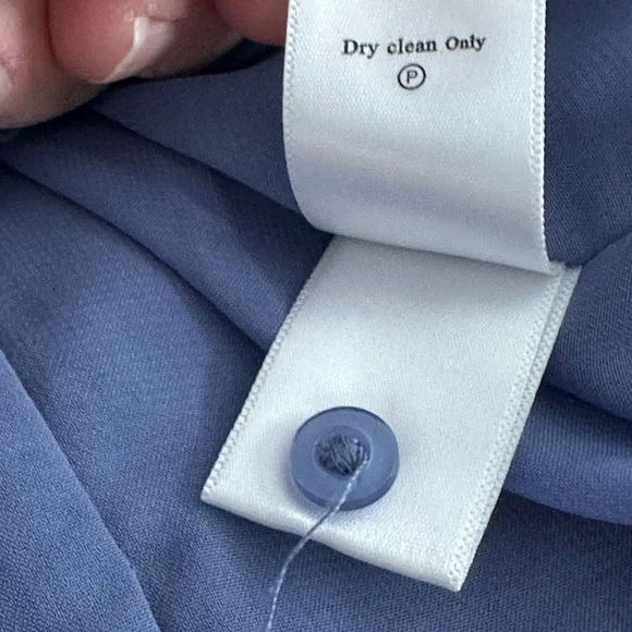 Coldwater Creek blue with beading Blouse. Size Large 14-16 - Picture 5 of 7